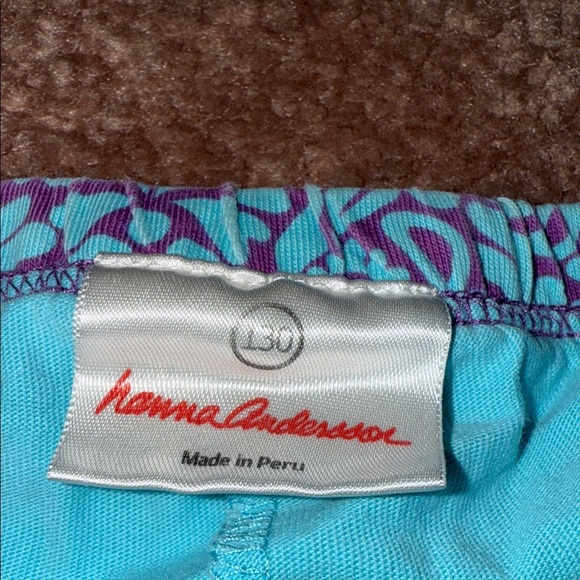 Hanna Andersson Floral and Striped Skort - Picture 2 of 4